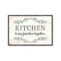 Picture of Kitchen Brings Family Together _GroupedProduct_Rectangle_Landscape_Framed_Matted_