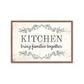 Picture of Kitchen Brings Family Together _GroupedProduct_Rectangle_Landscape_Framed_Matted_