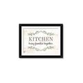 Picture of Kitchen Brings Family Together _GroupedProduct_Rectangle_Landscape_Framed_Matted_