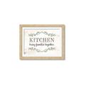 Picture of Kitchen Brings Family Together _GroupedProduct_Rectangle_Landscape_Framed_Matted_