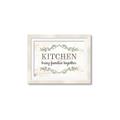 Picture of Kitchen Brings Family Together _GroupedProduct_Rectangle_Landscape_Framed_Matted_