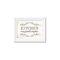 Picture of Kitchen Brings Family Together _GroupedProduct_Rectangle_Landscape_Framed_Matted_