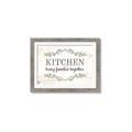Picture of Kitchen Brings Family Together _GroupedProduct_Rectangle_Landscape_Framed_Matted_