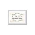 Picture of Kitchen Brings Family Together _GroupedProduct_Rectangle_Landscape_Framed_Matted_