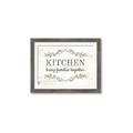 Picture of Kitchen Brings Family Together _GroupedProduct_Rectangle_Landscape_Framed_Matted_