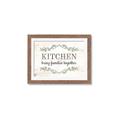 Picture of Kitchen Brings Family Together _GroupedProduct_Rectangle_Landscape_Framed_Matted_