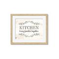 Picture of Kitchen Brings Family Together _GroupedProduct_Rectangle_Landscape_Framed_Matted_