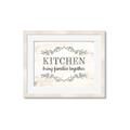 Picture of Kitchen Brings Family Together _GroupedProduct_Rectangle_Landscape_Framed_Matted_