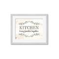Picture of Kitchen Brings Family Together _GroupedProduct_Rectangle_Landscape_Framed_Matted_