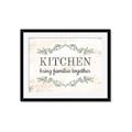 Picture of Kitchen Brings Family Together _GroupedProduct_Rectangle_Landscape_Framed_Matted_