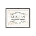 Picture of Kitchen Brings Family Together _GroupedProduct_Rectangle_Landscape_Framed_Matted_