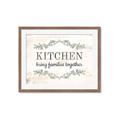 Picture of Kitchen Brings Family Together _GroupedProduct_Rectangle_Landscape_Framed_Matted_