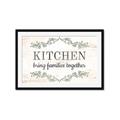 Picture of Kitchen Brings Family Together _GroupedProduct_Rectangle_Landscape_Framed_Matted_