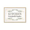 Picture of Kitchen Brings Family Together _GroupedProduct_Rectangle_Landscape_Framed_Matted_
