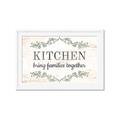 Picture of Kitchen Brings Family Together _GroupedProduct_Rectangle_Landscape_Framed_Matted_