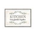 Picture of Kitchen Brings Family Together _GroupedProduct_Rectangle_Landscape_Framed_Matted_