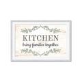 Picture of Kitchen Brings Family Together _GroupedProduct_Rectangle_Landscape_Framed_Matted_