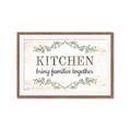 Picture of Kitchen Brings Family Together _GroupedProduct_Rectangle_Landscape_Framed_Matted_