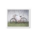 Picture of Pink bike _GroupedProduct_Rectangle_Landscape_Photography _GroupedProduct_Rectangle_Landscape_Framed_Matted_