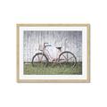 Picture of Pink bike _GroupedProduct_Rectangle_Landscape_Photography _GroupedProduct_Rectangle_Landscape_Framed_Matted_