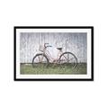 Picture of Pink bike _GroupedProduct_Rectangle_Landscape_Photography _GroupedProduct_Rectangle_Landscape_Framed_Matted_