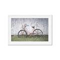 Picture of Pink bike _GroupedProduct_Rectangle_Landscape_Photography _GroupedProduct_Rectangle_Landscape_Framed_Matted_