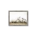 Picture of Leaning Bike  _GroupedProduct_Rectangle_Landscape_Photography _GroupedProduct_Rectangle_Landscape_Framed_Matted_