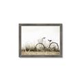 Picture of Leaning Bike  _GroupedProduct_Rectangle_Landscape_Photography _GroupedProduct_Rectangle_Landscape_Framed_Matted_