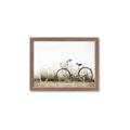 Picture of Leaning Bike  _GroupedProduct_Rectangle_Landscape_Photography _GroupedProduct_Rectangle_Landscape_Framed_Matted_