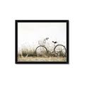 Picture of Leaning Bike  _GroupedProduct_Rectangle_Landscape_Photography _GroupedProduct_Rectangle_Landscape_Framed_Matted_