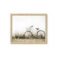 Picture of Leaning Bike  _GroupedProduct_Rectangle_Landscape_Photography _GroupedProduct_Rectangle_Landscape_Framed_Matted_