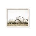 Picture of Leaning Bike  _GroupedProduct_Rectangle_Landscape_Photography _GroupedProduct_Rectangle_Landscape_Framed_Matted_