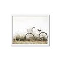 Picture of Leaning Bike  _GroupedProduct_Rectangle_Landscape_Photography _GroupedProduct_Rectangle_Landscape_Framed_Matted_
