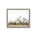 Picture of Leaning Bike  _GroupedProduct_Rectangle_Landscape_Photography _GroupedProduct_Rectangle_Landscape_Framed_Matted_