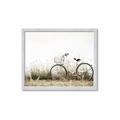Picture of Leaning Bike  _GroupedProduct_Rectangle_Landscape_Photography _GroupedProduct_Rectangle_Landscape_Framed_Matted_