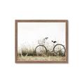 Picture of Leaning Bike  _GroupedProduct_Rectangle_Landscape_Photography _GroupedProduct_Rectangle_Landscape_Framed_Matted_
