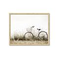 Picture of Leaning Bike  _GroupedProduct_Rectangle_Landscape_Photography _GroupedProduct_Rectangle_Landscape_Framed_Matted_