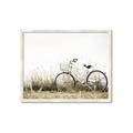 Picture of Leaning Bike  _GroupedProduct_Rectangle_Landscape_Photography _GroupedProduct_Rectangle_Landscape_Framed_Matted_