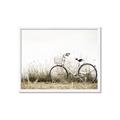 Picture of Leaning Bike  _GroupedProduct_Rectangle_Landscape_Photography _GroupedProduct_Rectangle_Landscape_Framed_Matted_