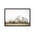 Picture of Leaning Bike  _GroupedProduct_Rectangle_Landscape_Photography _GroupedProduct_Rectangle_Landscape_Framed_Matted_