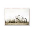 Picture of Leaning Bike  _GroupedProduct_Rectangle_Landscape_Photography _GroupedProduct_Rectangle_Landscape_Framed_Matted_