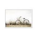 Picture of Leaning Bike  _GroupedProduct_Rectangle_Landscape_Photography _GroupedProduct_Rectangle_Landscape_Framed_Matted_