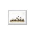Picture of Leaning Bike  _GroupedProduct_Rectangle_Landscape_Photography _GroupedProduct_Rectangle_Landscape_Framed_Matted_