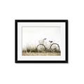 Picture of Leaning Bike  _GroupedProduct_Rectangle_Landscape_Photography _GroupedProduct_Rectangle_Landscape_Framed_Matted_