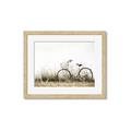 Picture of Leaning Bike  _GroupedProduct_Rectangle_Landscape_Photography _GroupedProduct_Rectangle_Landscape_Framed_Matted_