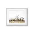Picture of Leaning Bike  _GroupedProduct_Rectangle_Landscape_Photography _GroupedProduct_Rectangle_Landscape_Framed_Matted_