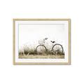 Picture of Leaning Bike  _GroupedProduct_Rectangle_Landscape_Photography _GroupedProduct_Rectangle_Landscape_Framed_Matted_