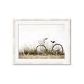 Picture of Leaning Bike  _GroupedProduct_Rectangle_Landscape_Photography _GroupedProduct_Rectangle_Landscape_Framed_Matted_