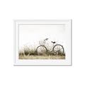 Picture of Leaning Bike  _GroupedProduct_Rectangle_Landscape_Photography _GroupedProduct_Rectangle_Landscape_Framed_Matted_