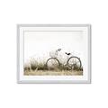 Picture of Leaning Bike  _GroupedProduct_Rectangle_Landscape_Photography _GroupedProduct_Rectangle_Landscape_Framed_Matted_